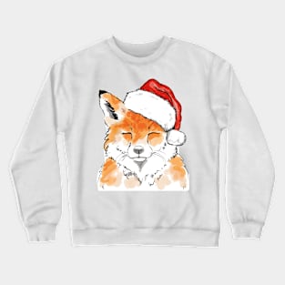 Christmas Fox Crewneck Sweatshirt